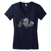 monster found something better Women's V-Neck T-Shirt