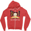 my happy place Zipper Hoodie