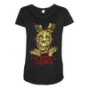 five nights at freddy's springtrap Maternity Scoop Neck T-shirt