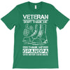 Veteran Don't Thank Me Thank My Grandpa Who Never Came Back T-Shirt