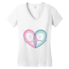 pure love Women's V-Neck T-Shirt