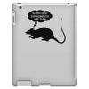 rat funny geek nerd scientific experiments are fun iPad 3 and 4 Case
