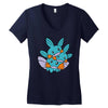 more mudkip Women's V-Neck T-Shirt