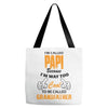 I'm Called Papi Because  I'm Way Too Cool To Be Called Grandfather Tote Bags