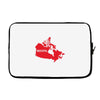 Canada Continent Roots Laptop sleeve