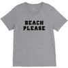 Beach Please V-Neck Tee