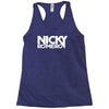 nicky romero electro house music Racerback Tank