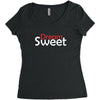SWEET DEAMS Women's Triblend Scoop T-shirt