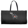 up and atom funny science best product Weekender Totes