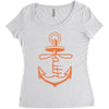 anchored faith Women's Triblend Scoop T-shirt