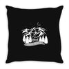 i hate people Throw Pillow