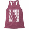 winner winner chicken dinner 3 Racerback Tank