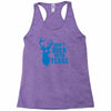 don't buck with texas funny Racerback Tank