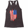 sa distress flag cool american Racerback Tank