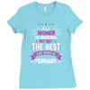 All Women Created Equal But The Best Born In February Ladies Fitted T-Shirt