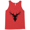 deer head vector Tank Top