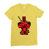 red man Ladies Fitted T-Shirt