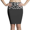 beer o'clock   mens funny Pencil Skirts