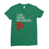 delaware state trending Ladies Fitted T-Shirt
