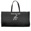 save gas run Weekender Totes