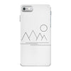 Mountains and Sun iPhone 7 Case