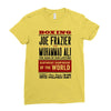 thrilla in manilla Ladies Fitted T-Shirt