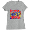 i'm the middle brother Ladies Fitted T-Shirt