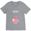 Estimated Delivery September Baby Girl V-Neck Tee