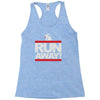 run away rabbit Racerback Tank