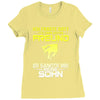 vater und sohn 6 Ladies Fitted T-Shirt