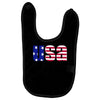 american freedom flag Baby Bibs