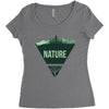 Nature Women's Triblend Scoop T-shirt