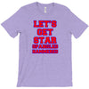star spangled hammered T-Shirt
