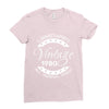 legendary vintage 1980 Ladies Fitted T-Shirt