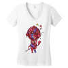 upset stomach Women's V-Neck T-Shirt