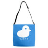 bjork duck diva indie rock band singer Adjustable Strap Totes