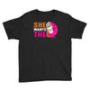 She Wants The D - Dunkin Donuts Youth Tee