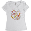 battle of the masters Women's Triblend Scoop T-shirt