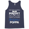 awesome poppa Tank Top