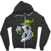 linkage Zipper Hoodie