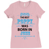 The Best Poppy Was Born In June Ladies Fitted T-Shirt