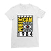 public cam Ladies Fitted T-Shirt