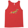 dachshund flower 2 Tank Top