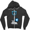 master keyblade Zipper Hoodie