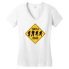 turtle xing Women's V-Neck T-Shirt