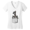 pocket koala bears Women's V-Neck T-Shirt