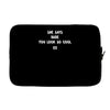 babe you look so cool Laptop sleeve