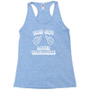 this guy loves wisconsin Racerback Tank