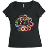 donut hungry Women's Triblend Scoop T-shirt