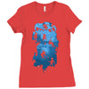 ninja kick ass clash Ladies Fitted T-Shirt
